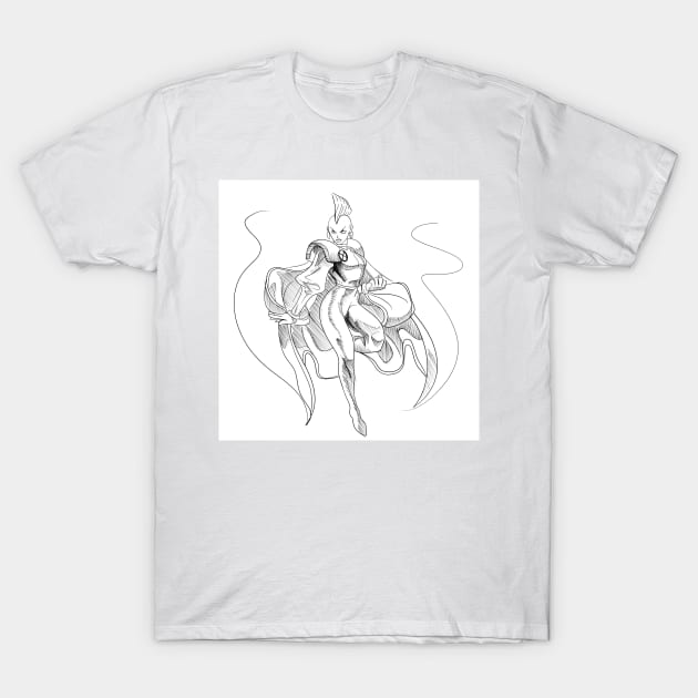 Ororo Munroe, the storm T-Shirt by jorge_lebeau